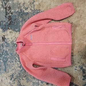 Girl's Columbia sweater size M 10/12 peach color